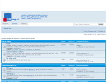 Tablet Screenshot of forum.hdmag.cz